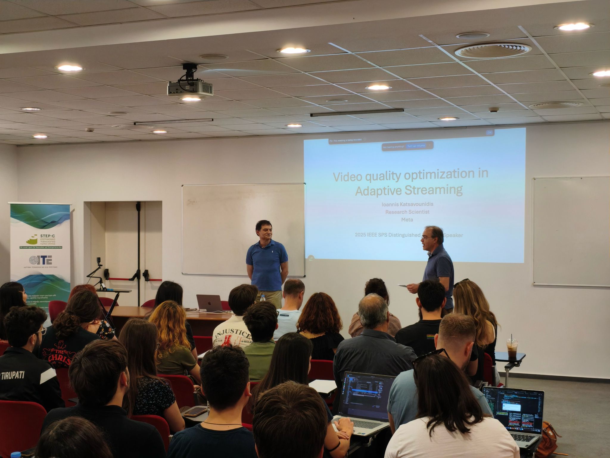 Dr. Ioannis Katsavounidis (Meta Platforms, IEEE Distinguished Industry Speaker 2025) talk on Video Quality Optimization in Adaptive Streaming