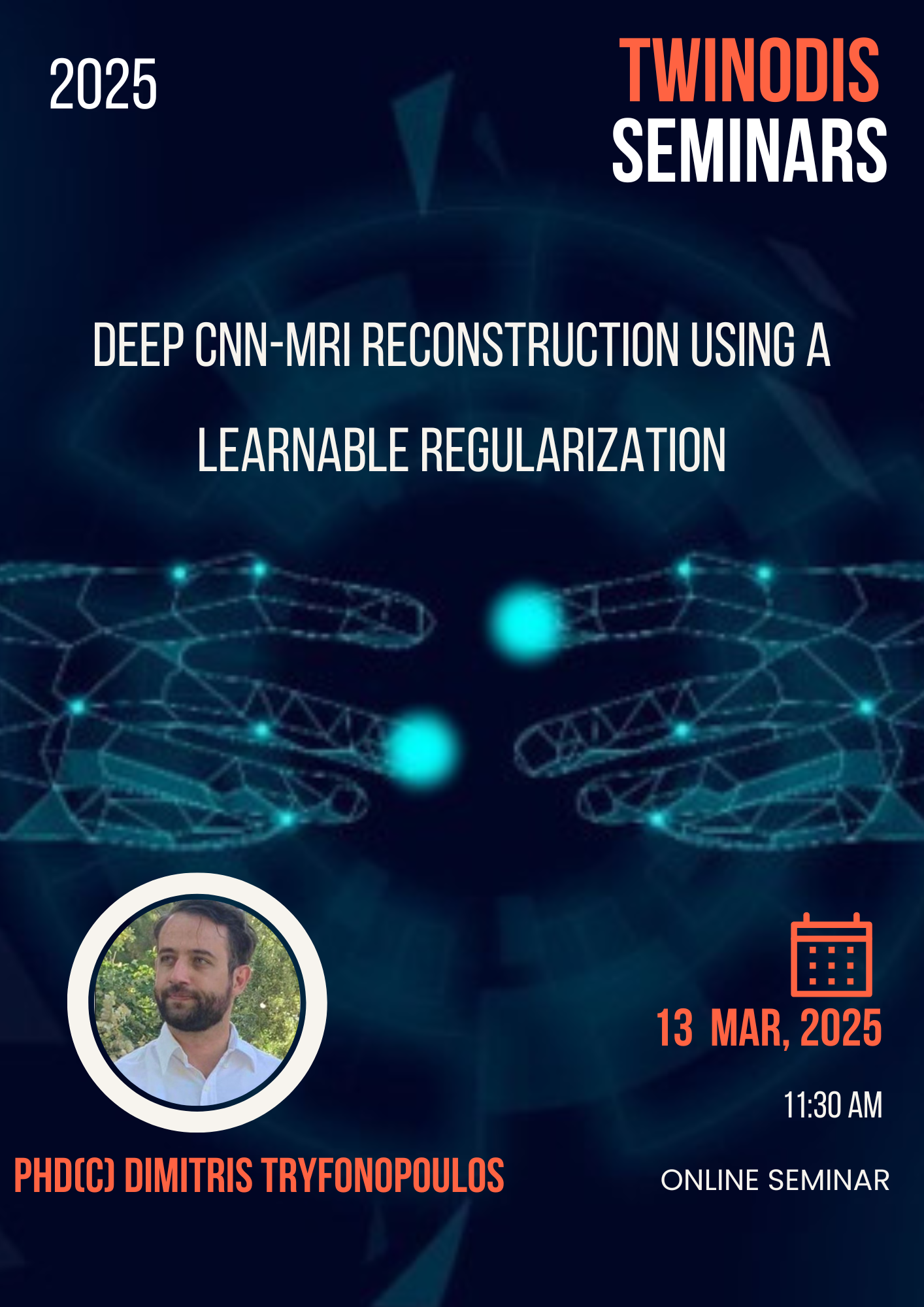  Deep CNN-MRI reconstruction using a learnable regularization