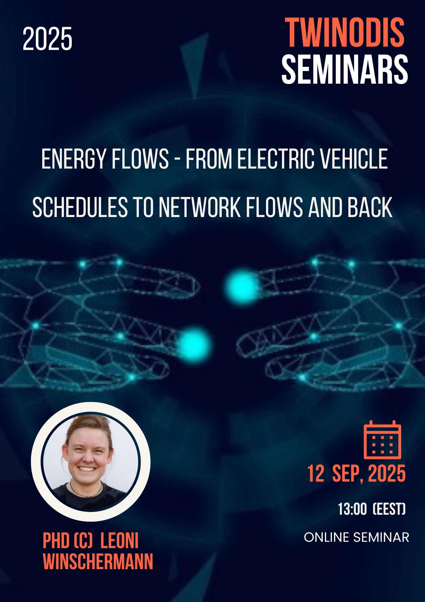 Energy Flows - From electric vehicle schedules to network flows and back